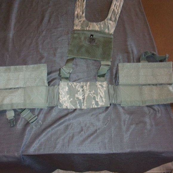 ABU H Gear Vest MEDIUM Defensor Fortis Load Carrying System DFLCS Air Force USAF - Picture 9 of 12